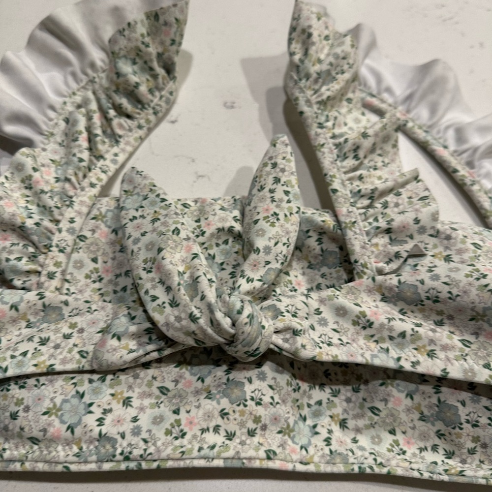 Floral Ruffle Bikini Set - Picture 5 of 5